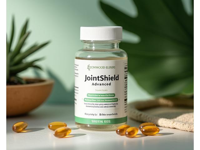 Ironwood Elixirs JointShield supplement bottle and capsules
