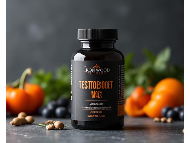 Ironwood Elixirs TestoBoost supplement bottle